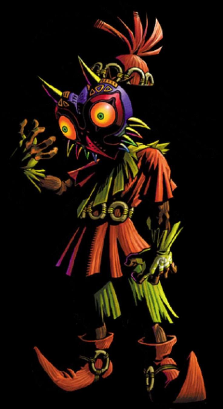 The Skull Kid is a forest sprite possessed by the demonic Majora's Mask. Both the Skull Kid and the Mask itself are major antagonists in the game. (Image: Nintendo)