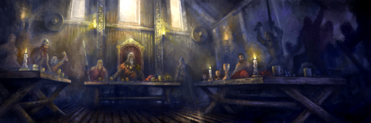 Norse can also hold great feasts, complete with human sacrifices to Odin and Thor. (Image: Paradox)