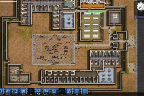 Just one of the infinite number of facilities you can create in Prison Architect. (PHOTO: Introversion Software)