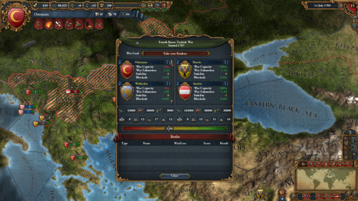 Europa Universalis is the best looking Paradox game yet. (Image: Paradox)