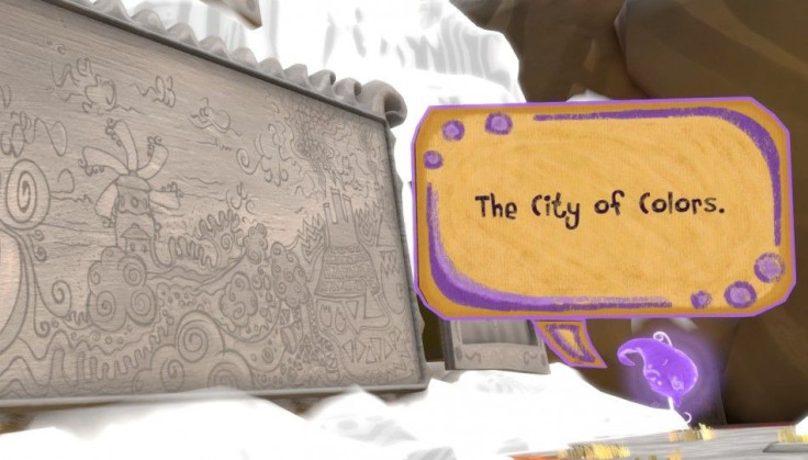 The Purple spirit from The Last Tinker: City of Colors