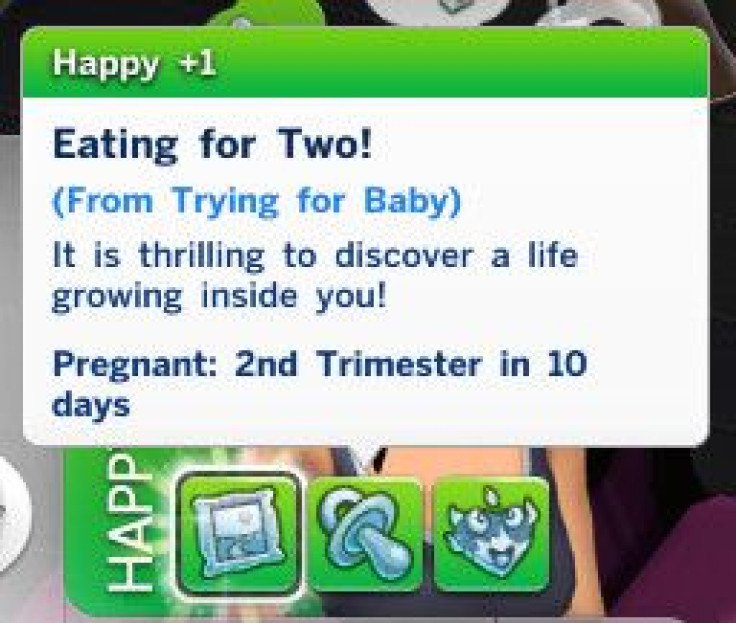 Change how long your Sims are pregnant for