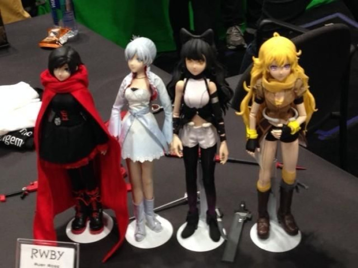 The new RWBY dolls produced by 3A. 