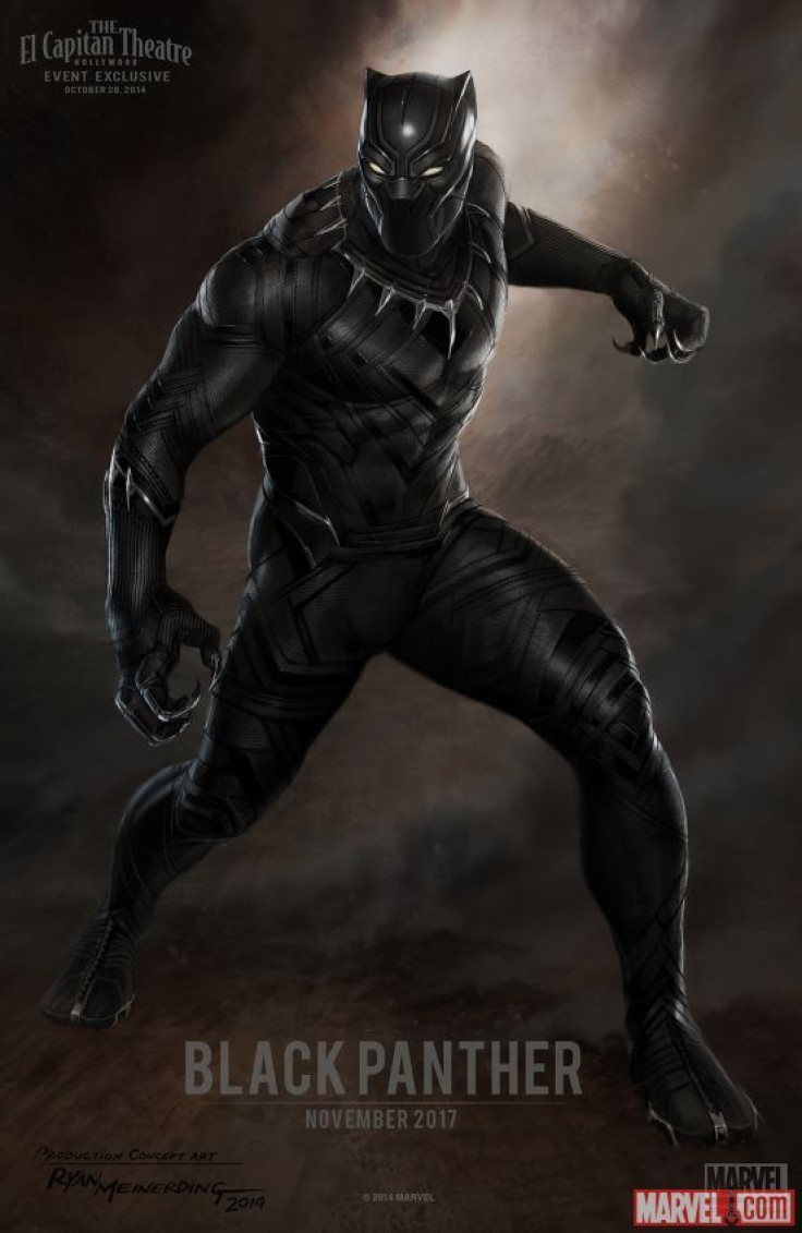 Concept art of Black Panther in the Marvel Cinematic Universe