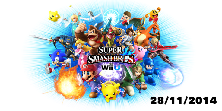 The logo for Super Smash Bros. Wii U