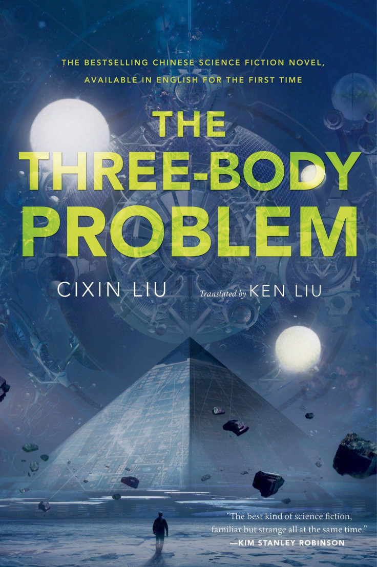 Cover for "The Three-Body Problem" by Liu Cixin, translated by Ken Liu and published by Tor.