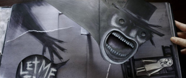A page from "Mister Babadook," the book no child should ever see.