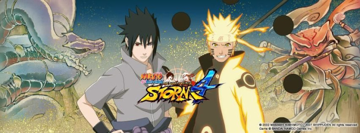The official banner for Naruto Ultimate Ninja Storm 4