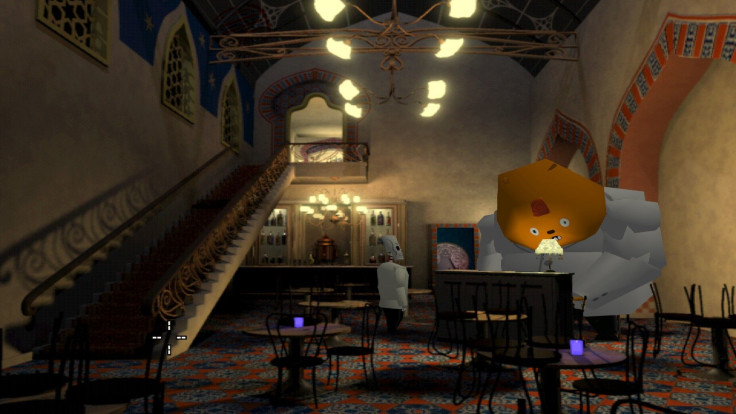 Grim Fandango stretched to be 16:9