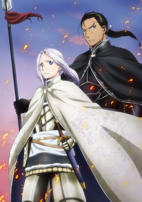 Heroic Legend of Arslan official anime art. 