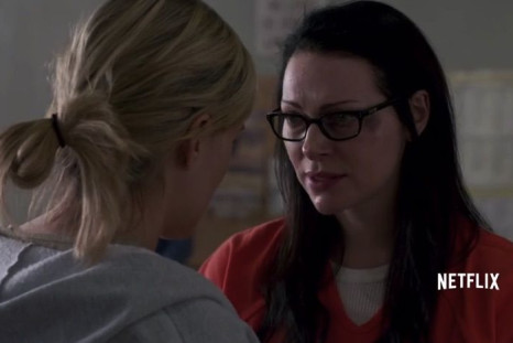 Actress Laura Prepon, who plays Alex on “Orange is The New Black,” dishes on her character’s relationship with Piper. 