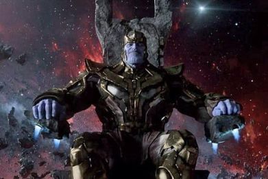 Thanos as he appears in 'Guardians of the Galaxy'