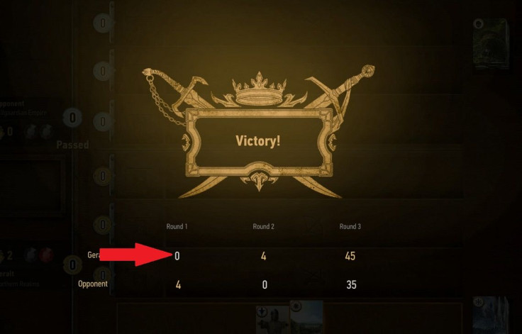 Just remember, winning Round One isn't vital